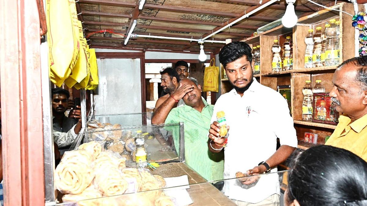 Minister calls upon partycadre to check quality of prasadam sold at temples