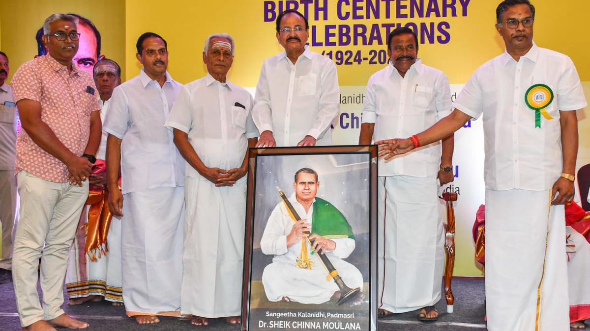 Birth centenary of nadaswaram legend Sheik Chinna Moulana starts on a high note