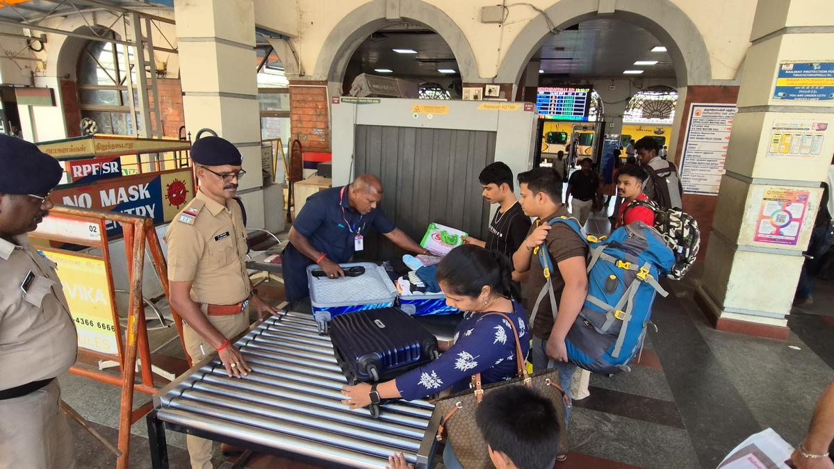 RPF conducts anti-sabotage checks at Tiruchi Junction