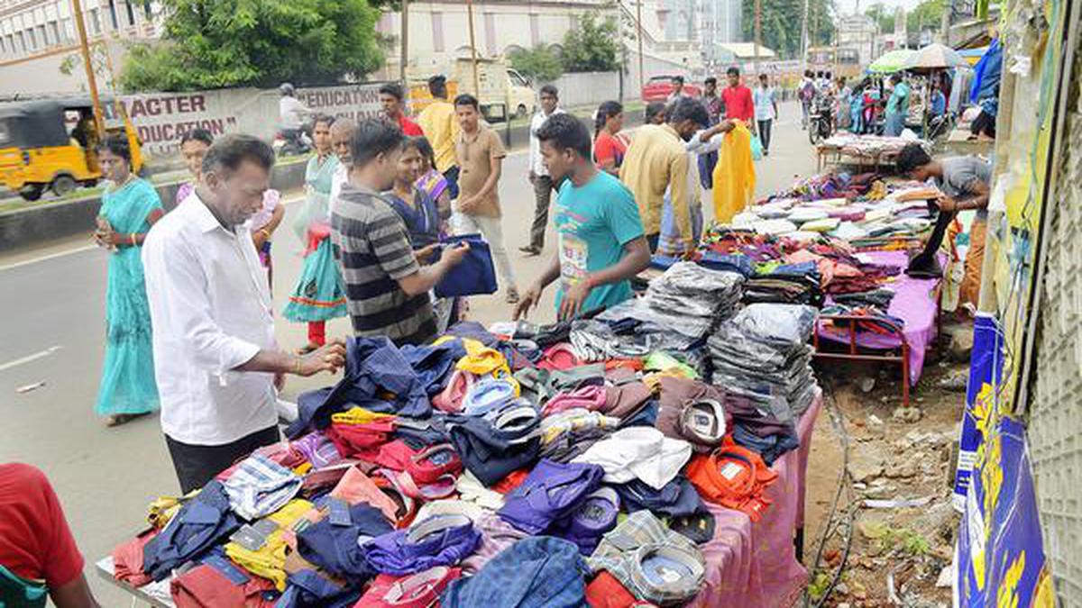 Deepavali shops are here, so are the rains