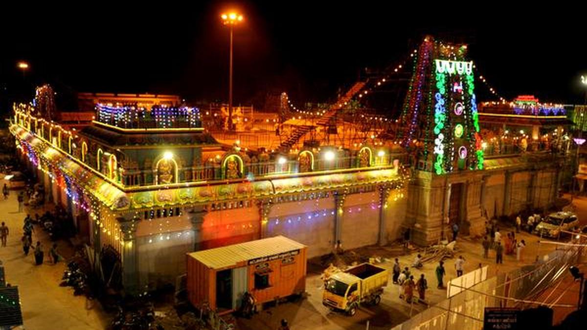 Poochorithal festival at Samayapuram on Sunday The Hindu