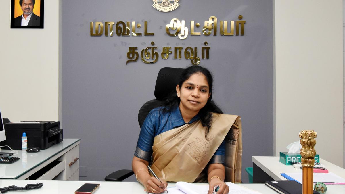 New Thanjavur Collector assumes charge
