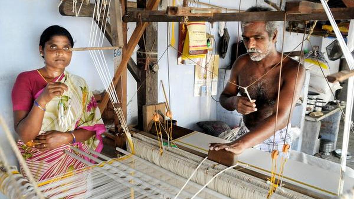 Weavers shift to silk handloom weaving The Hindu