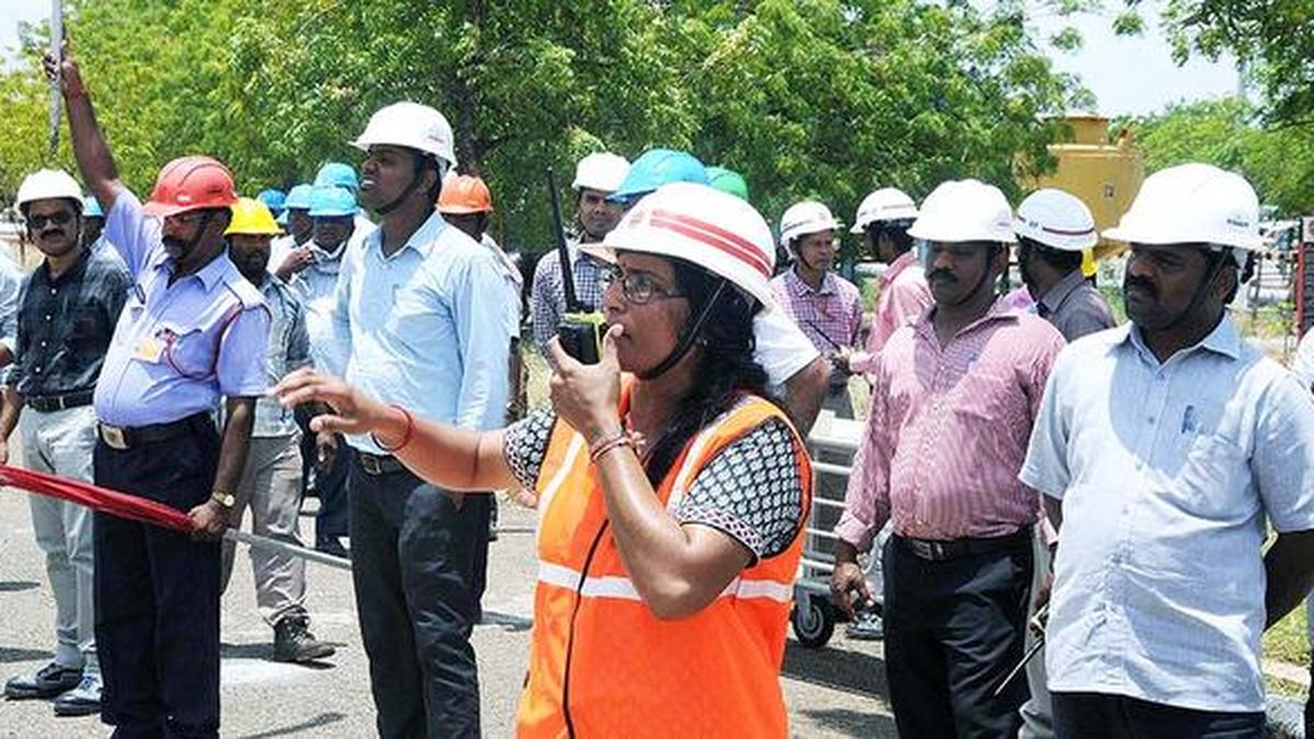 Now, automated fire combat operation at IOCL terminal The Hindu