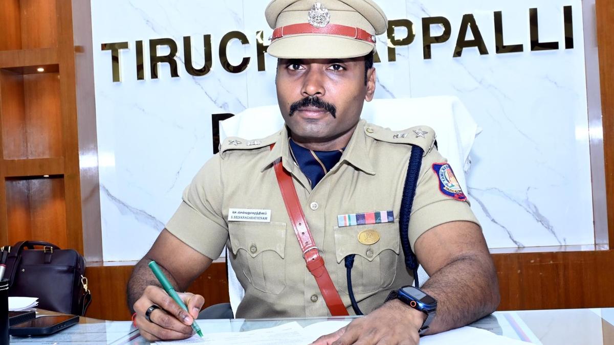 New SP of Tiruchi district takes charge