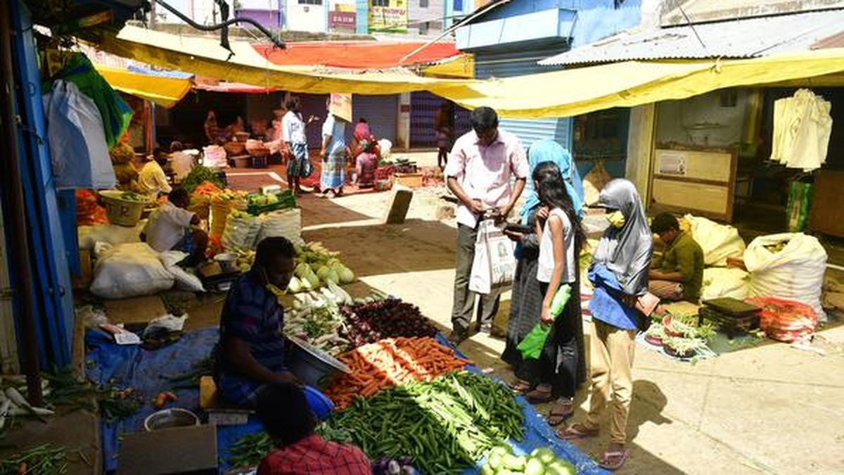 Gandhi Market reopens The Hindu
