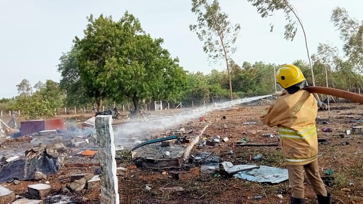 Five injured in blast at private fireworks unit in Pudukottai district