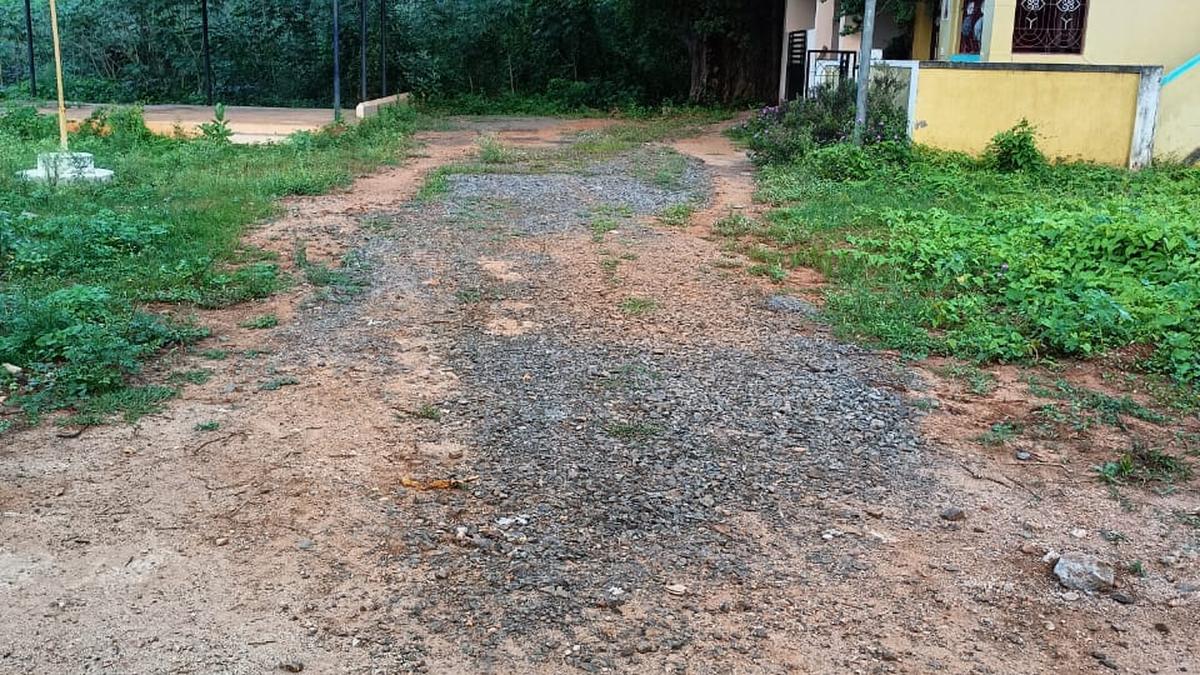 Delay in re-laying road irks residents in Tiruchi