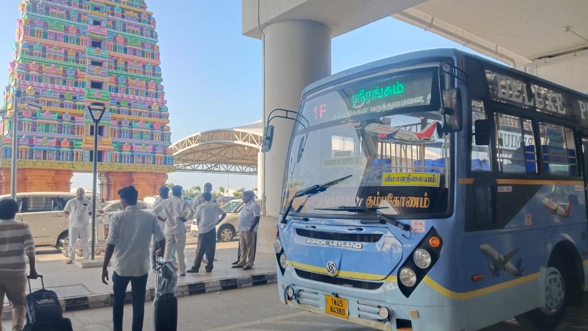 TNSTC introduces deluxe premium service to Tiruchi Airport