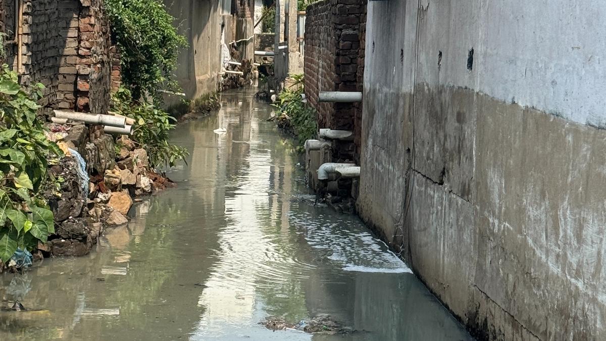 Age-old channels have become open drains for discharging raw sewage in Tiruchi