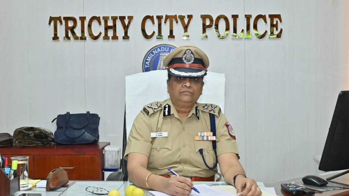 N. Kamini takes charge as new Commissioner of Police, Tiruchi City