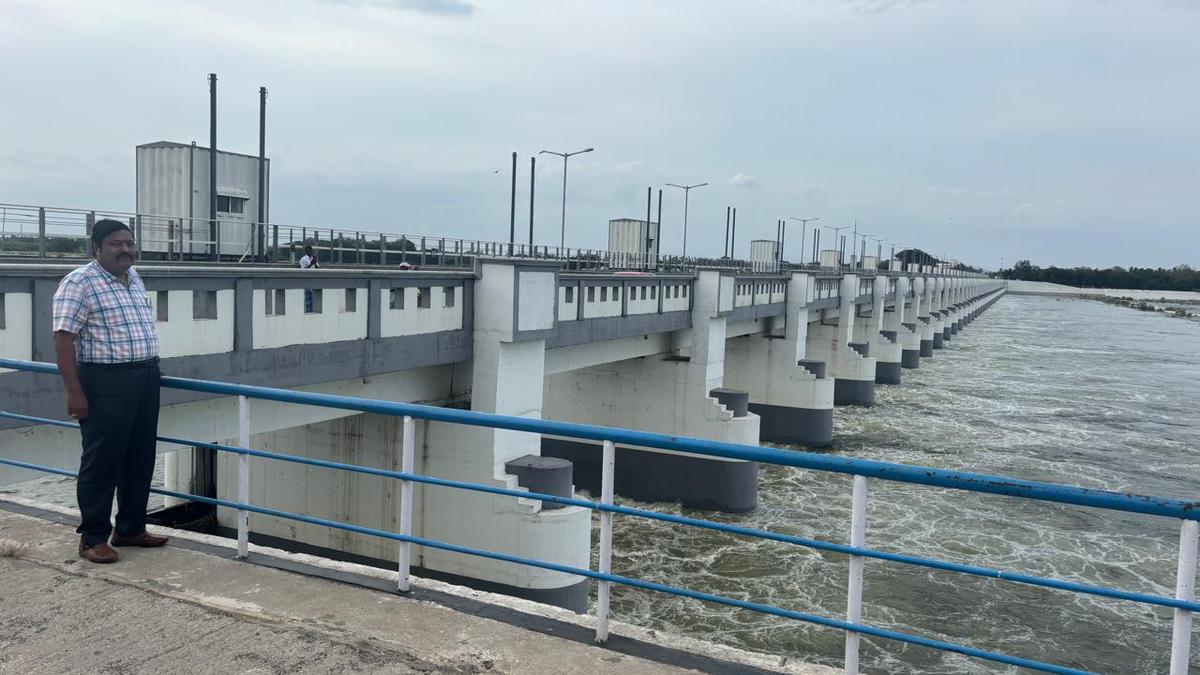 Surplus water released from Mettur diverted into Kollidam