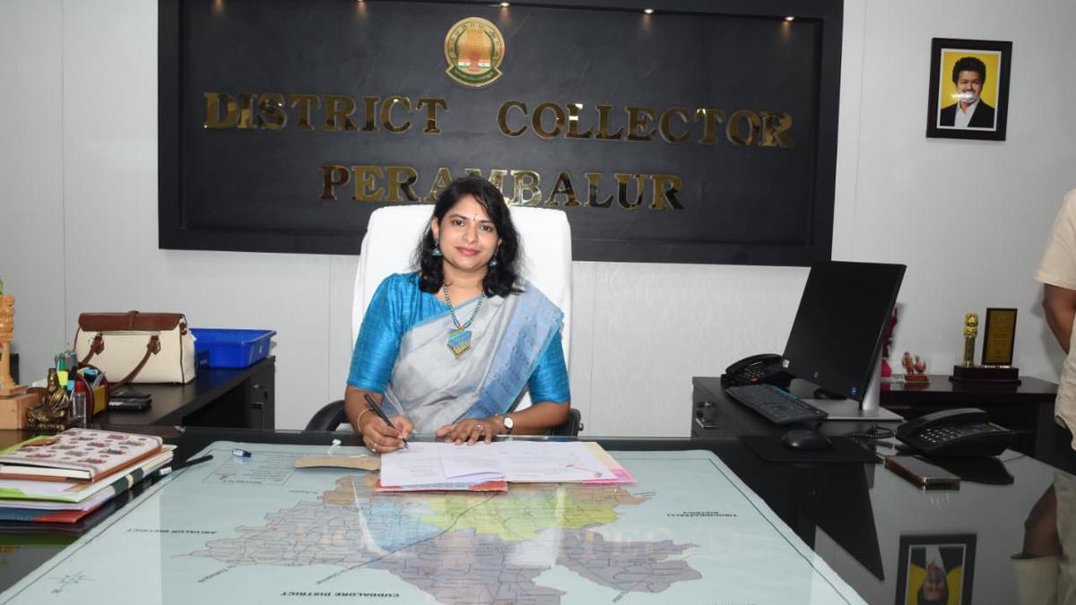 New Collector takes charge in Perambalur