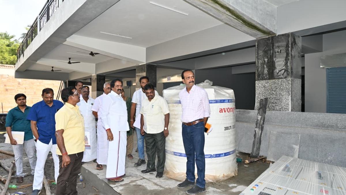 95% of Srirangam bus stand construciton completed, says Mayor
