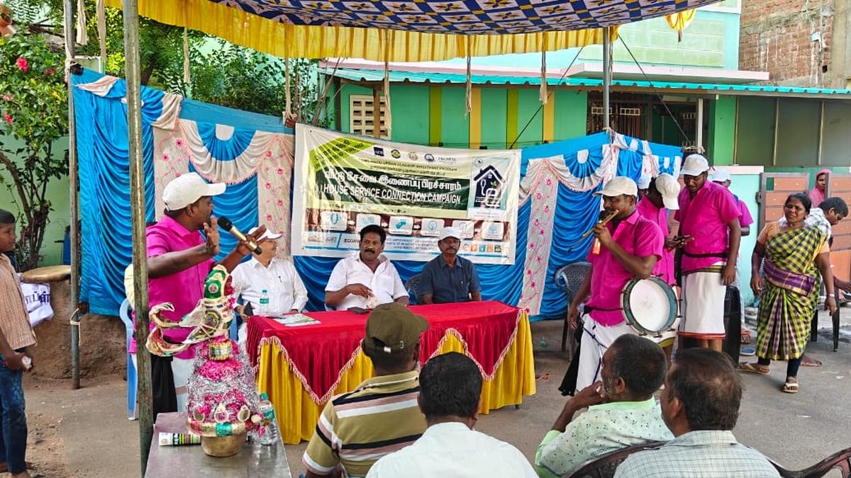 Tiruchi Corporation promotes UGD connections among residents