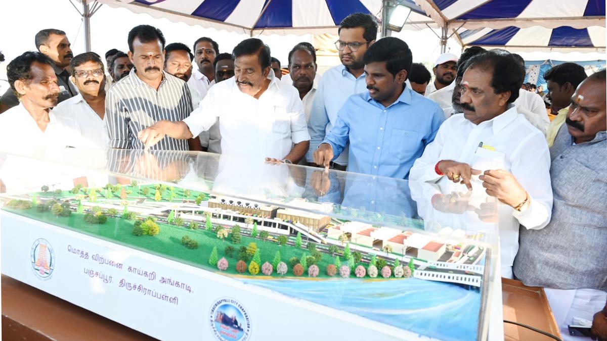 New integrated vegetable market in Tiruchi to have more than 1,000 shops