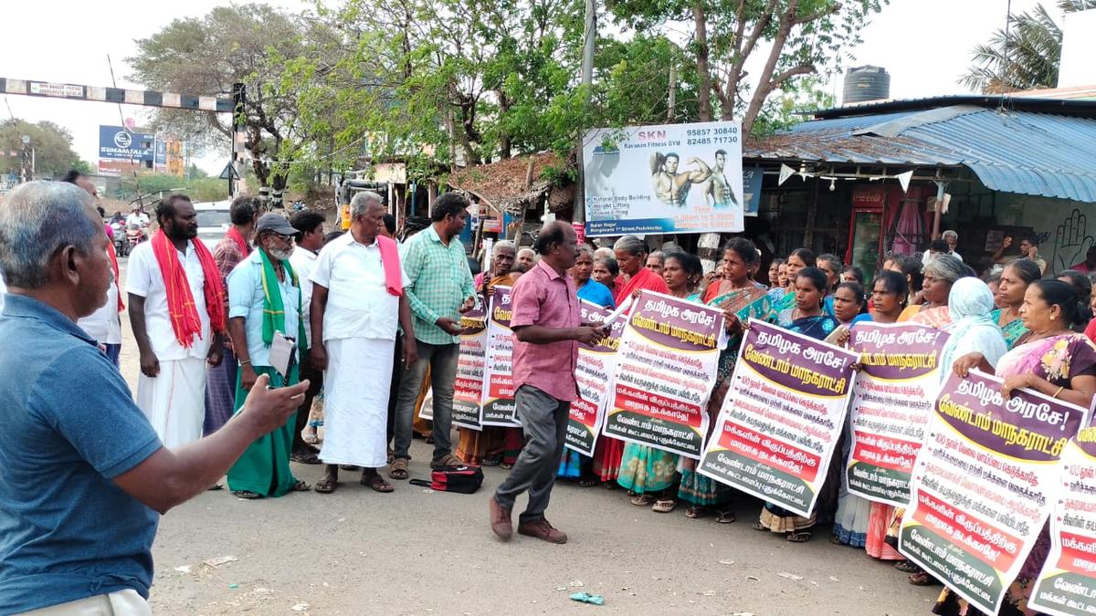 Residents of two panchayats against merger with Pudukottai Corporation