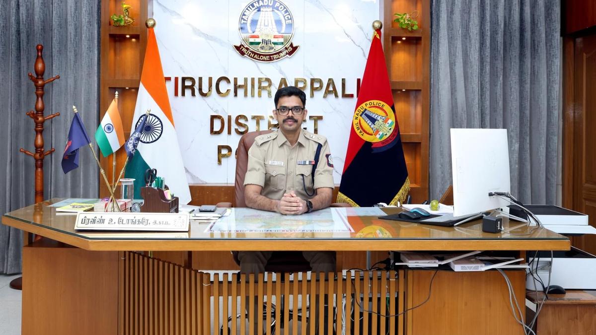 New Tiruchi SP takes charge