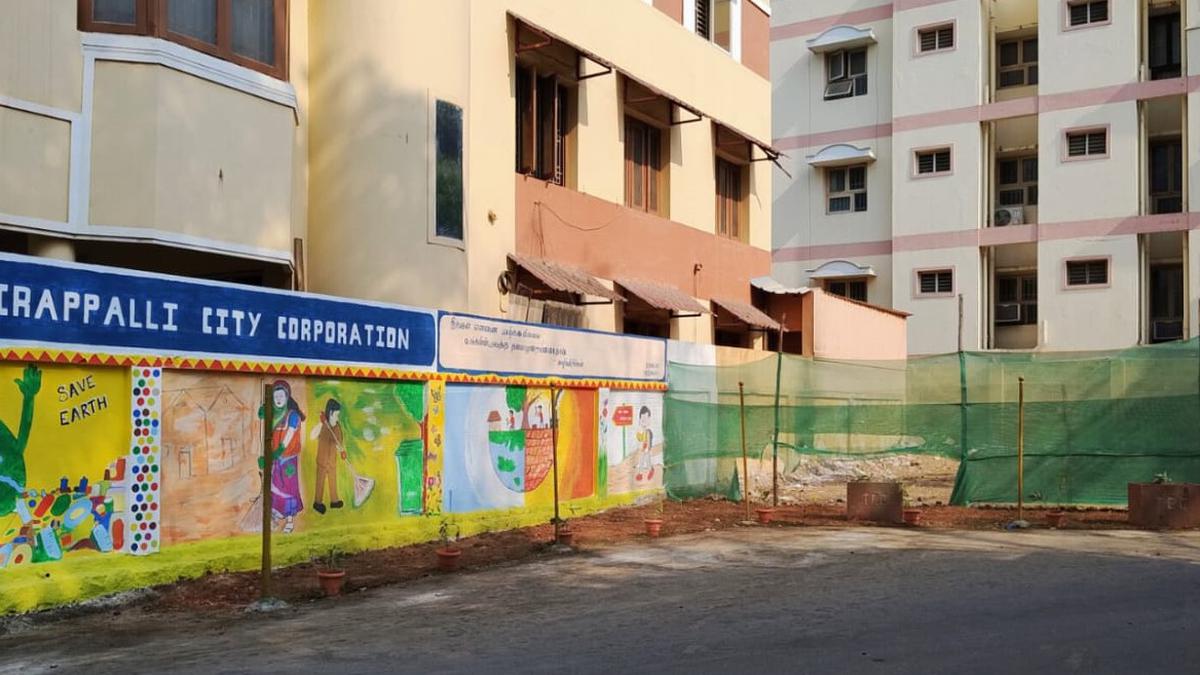 Tiruchi Corporation keen on turning garbage hotspots into green spaces