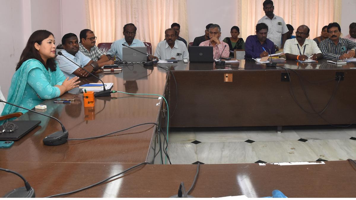 Perambalur Collector asks officials to give priority to solve people’s problems