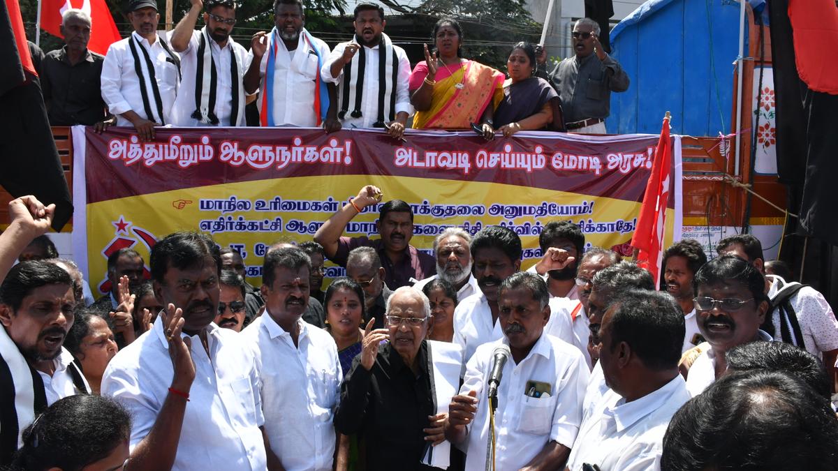 CPI(M) condemns Centre for infringing on the rights of States and using central agencies against leaders of Opposition parties