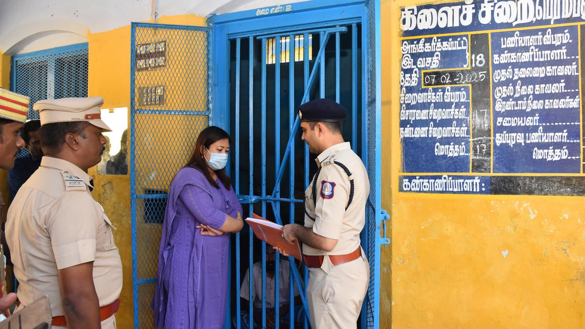 Collector-headed Board of Visitors inspects Perambalur sub-jail