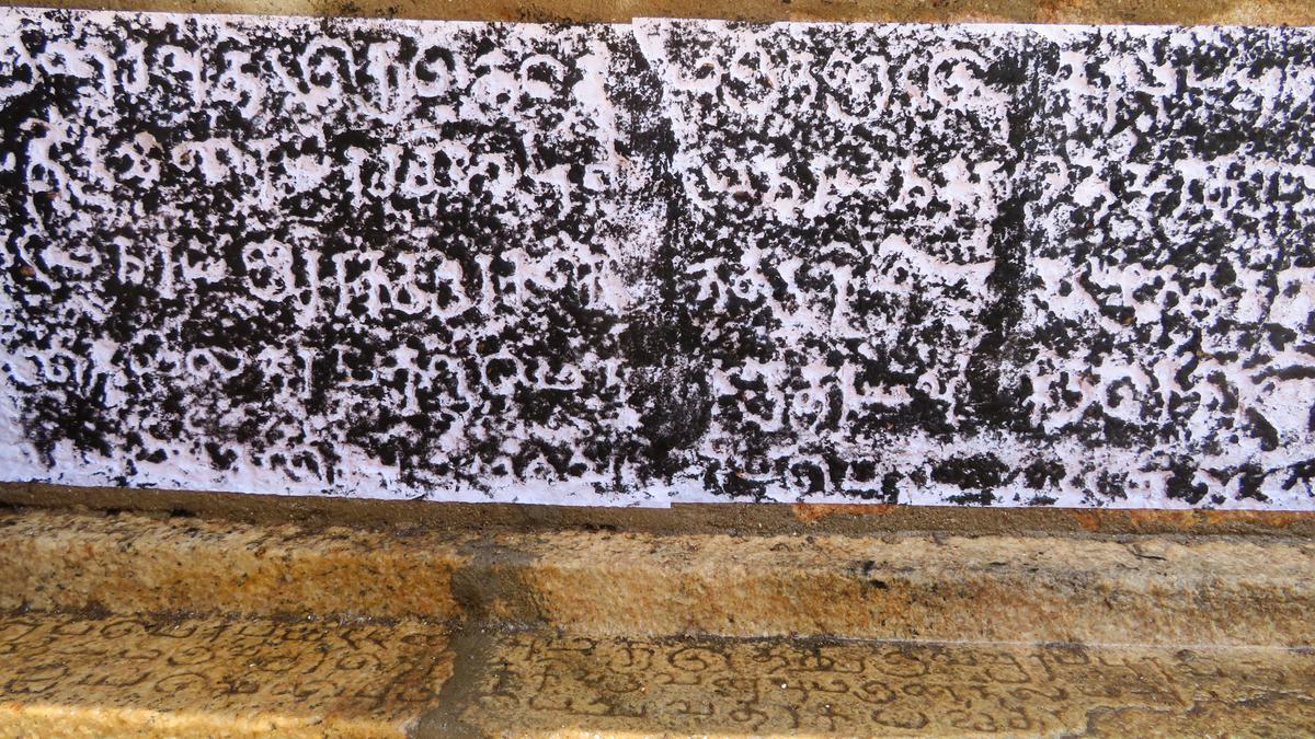 Chola-era inscriptions found at Rachandar Thirumalai temple near Tiruchi