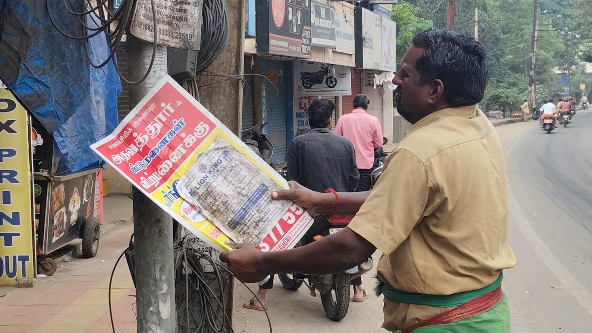 Tiruchi Corporation to procure lift-mounted truck to clear road hazards