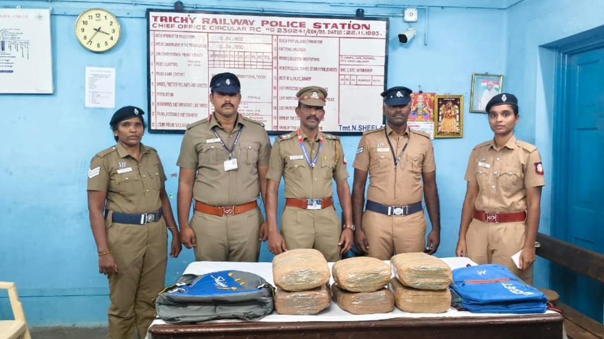 Over 650 kg of ganja seized by Government Railway Police in 15 months