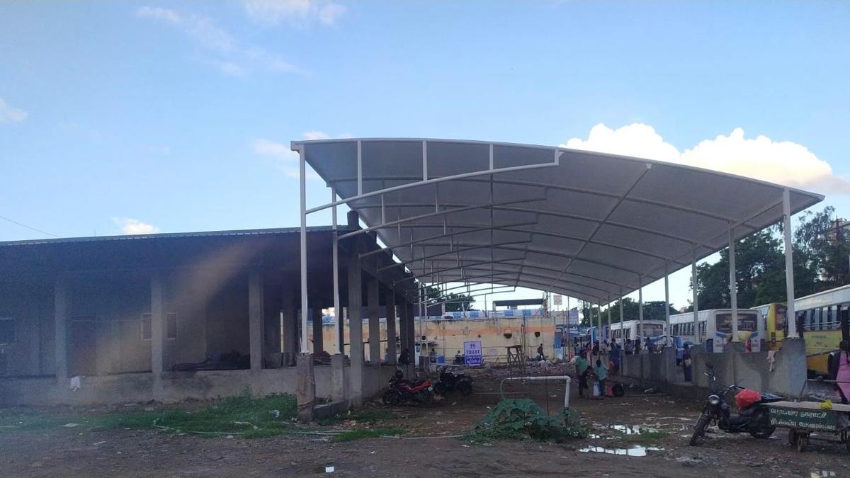 Perambalur new bus stand getting a makeover