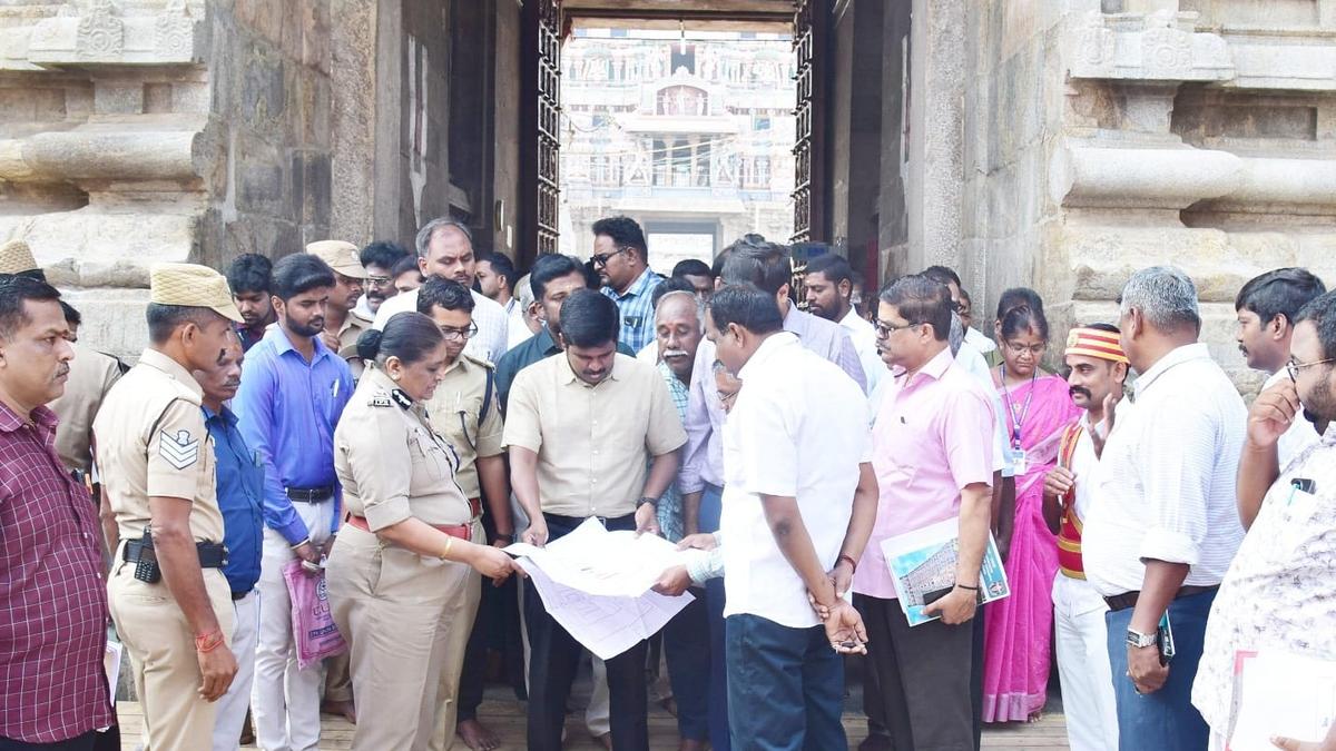 Srirangam temple getting ready for Vaikunda Ekadasi celebrations from December 30 to January 20