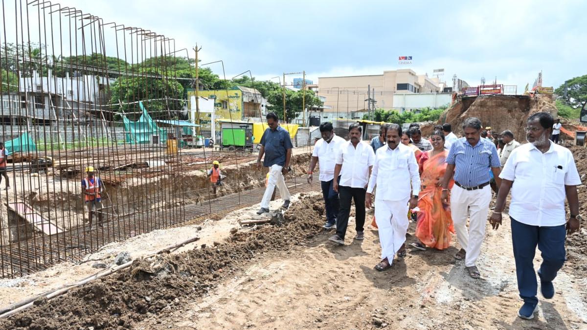 Overbridge near Fort Station in Tiruchi expected to be completed by June 2025