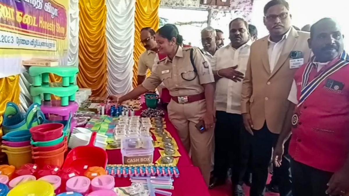 Honesty shop functions on Gandhi Jayanthi Day