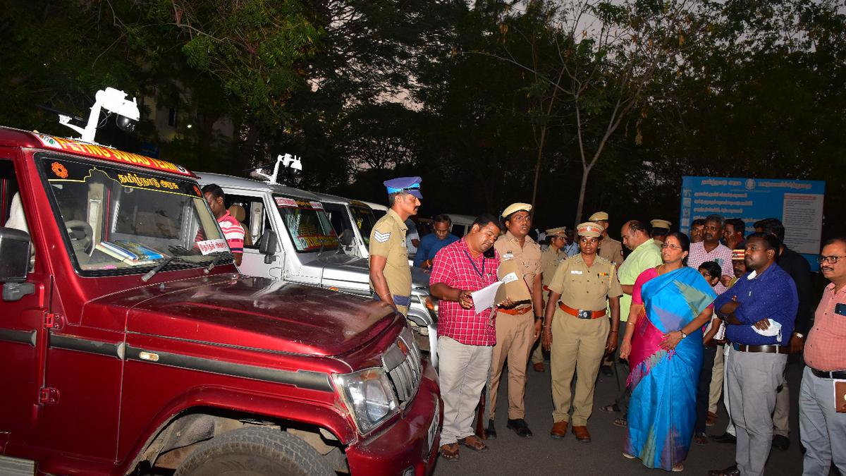 Lok Sabha polls: Flying Squad Team vehicles in Perambalur equipped with GPS gadget and revolving cameras