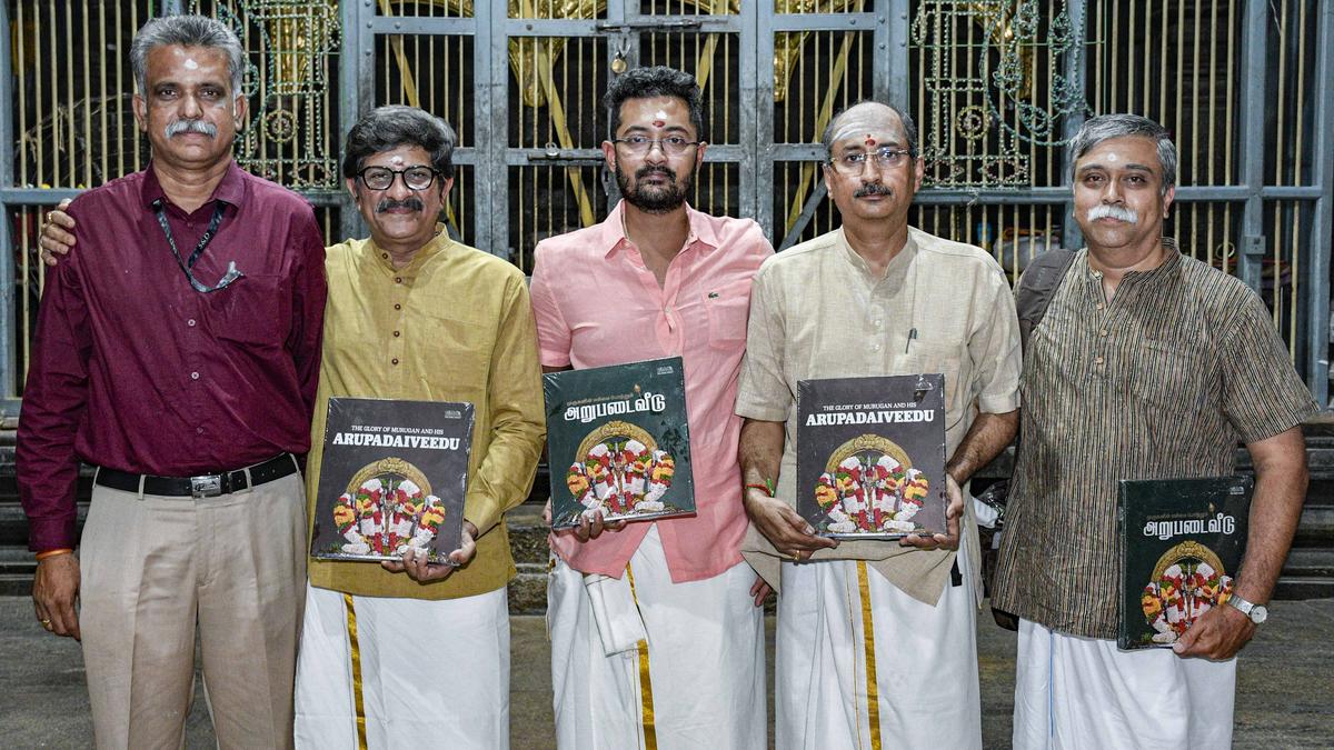 The Hindu Group releases coffee table book on Lord Murugan’s abodes