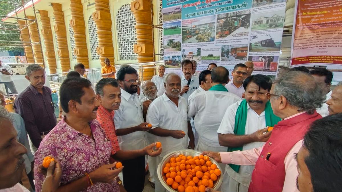 Service organisations reiterate plea for revival of Mayiladuthurai-Tharangambadi rail link