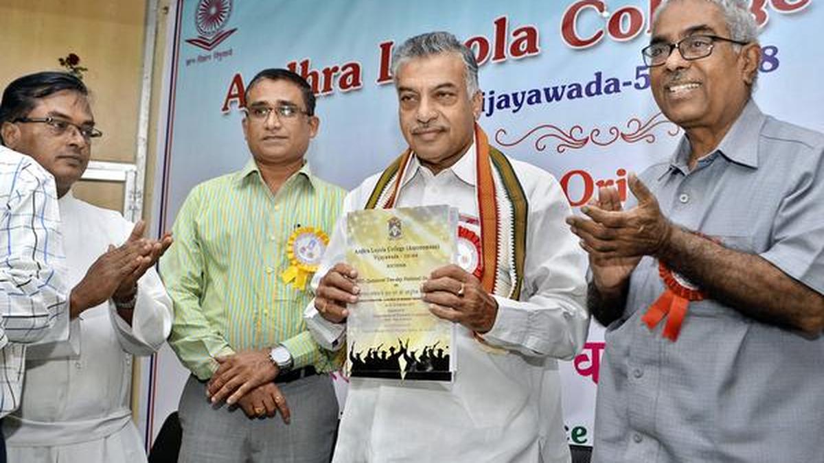 Telugu people have low selfesteem Yarlagadda The Hindu