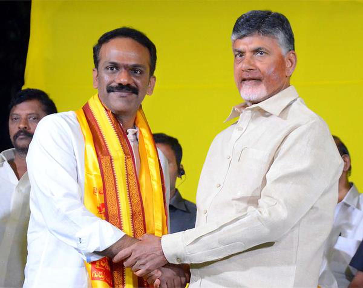 Vangaveeti Radha joins TDP - The Hindu