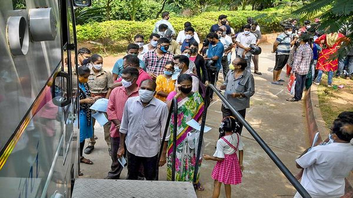 Visakhapatnam records 105 COVID19 cases The Hindu