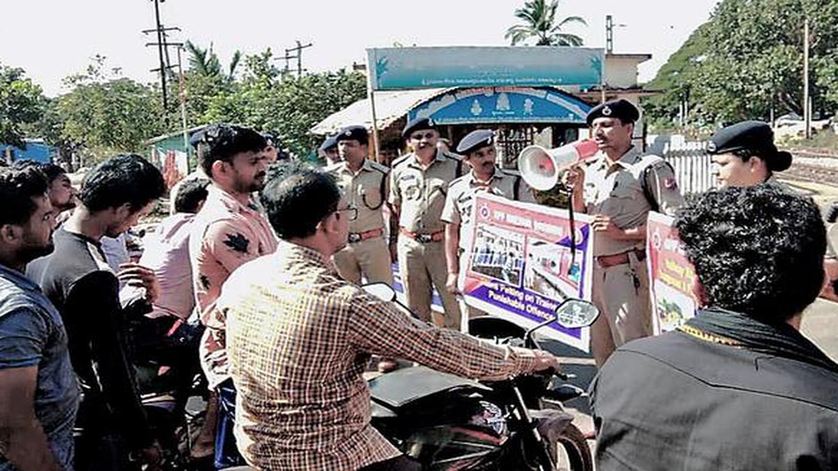 190 prosecuted for crossing railway track illegally this year The Hindu