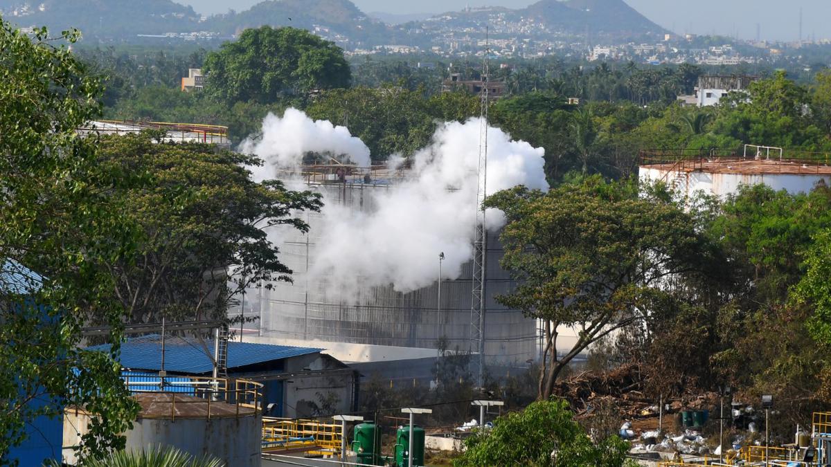 Gas leak in Visakhapatnam