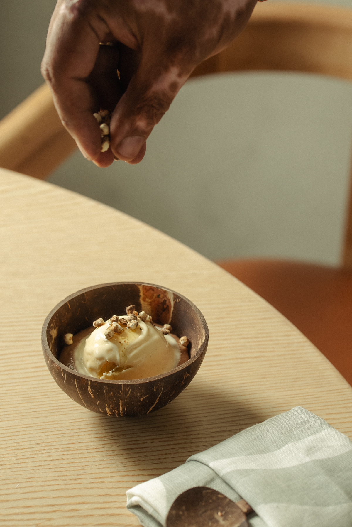 Sichuan pepper ice cream