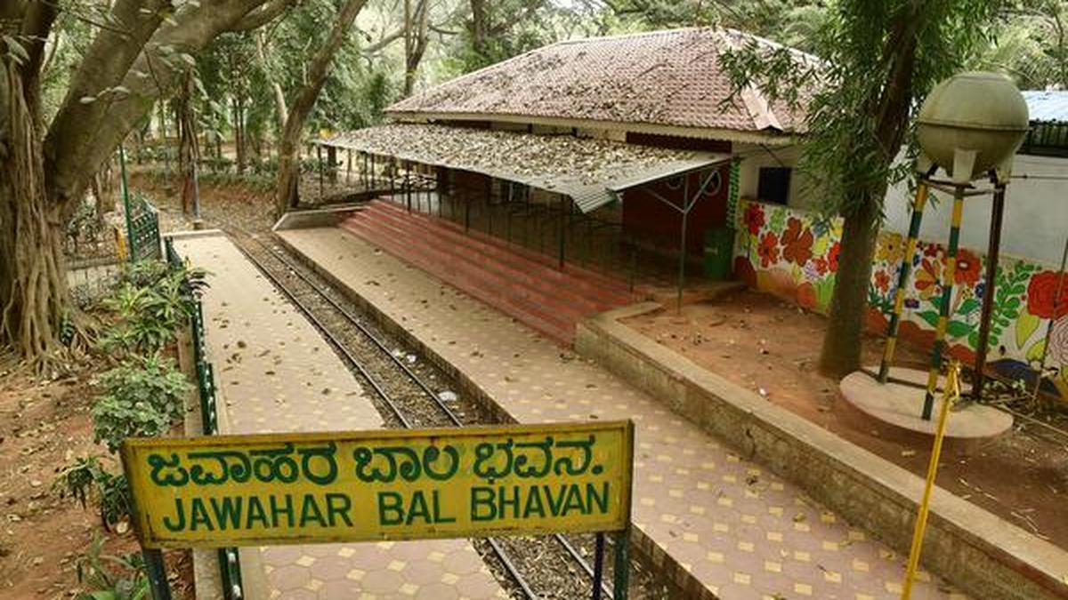 Cubbon Park toy train services stopped for a fortnight The Hindu