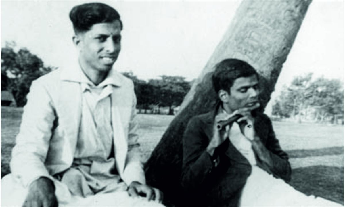 SV Narayanaswamy Rao with Flute Mahalingam