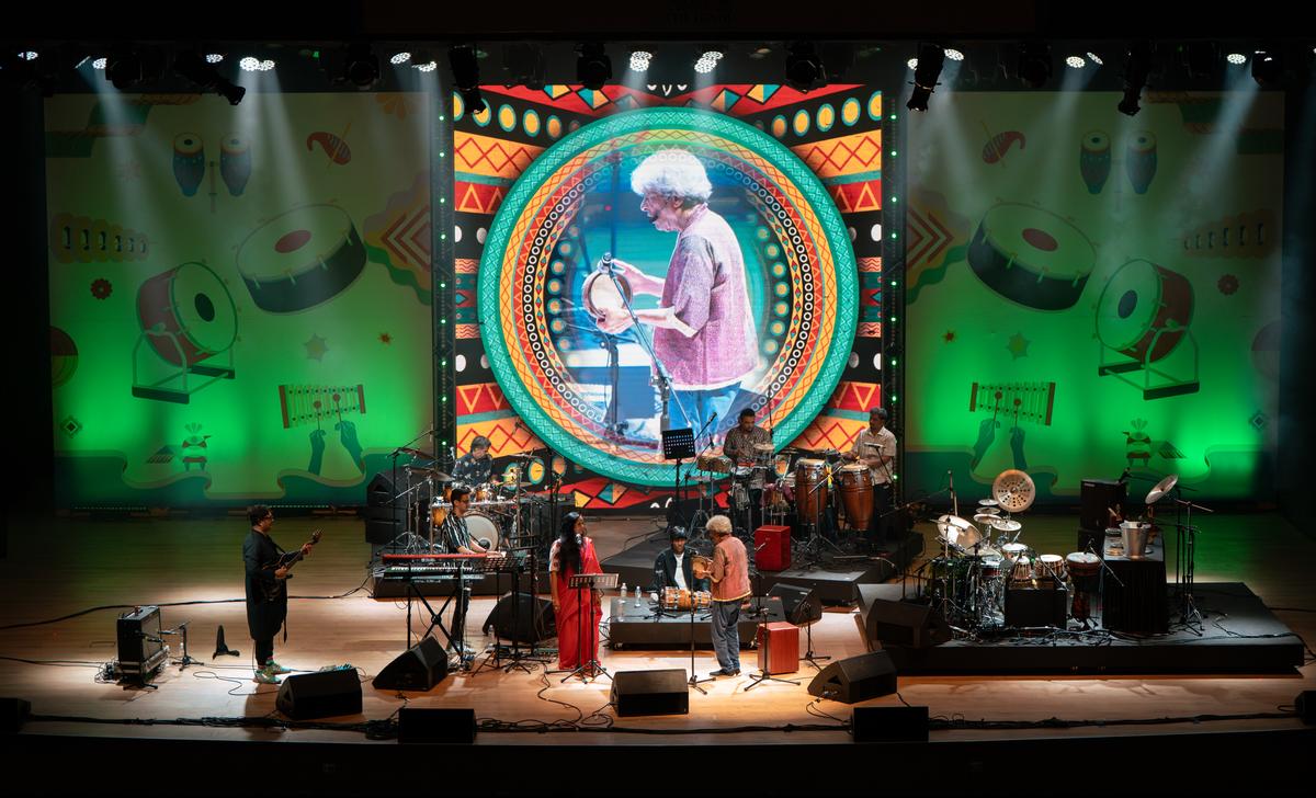 Da una precedente edizione del Mahindra Percussion Festival Da una precedente edizione del Mahindra Percussion Festival