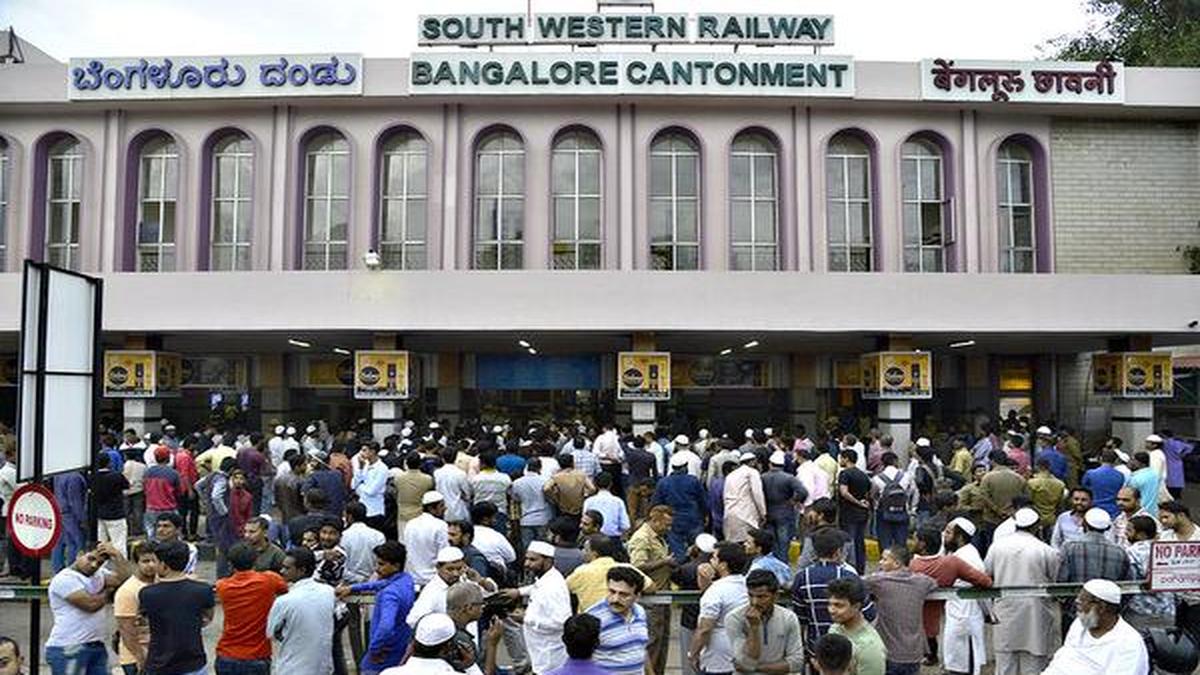Digital Smart Cloak Rooms at KSR, Cantonment railway stations The Hindu