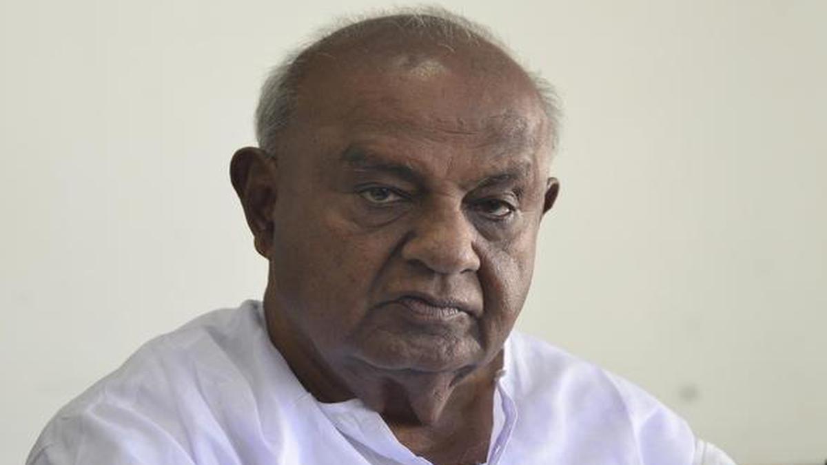 Deve Gowda hints at political changes in Karnataka after by-elections