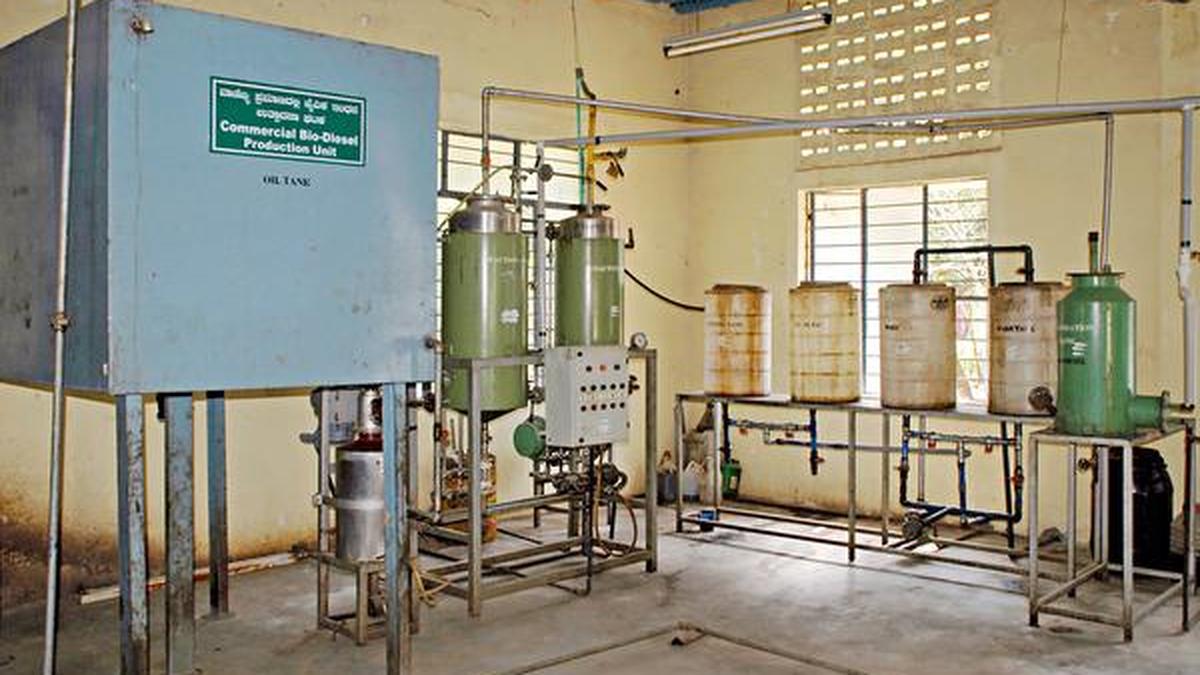 Making biodiesel from used cooking oil The Hindu