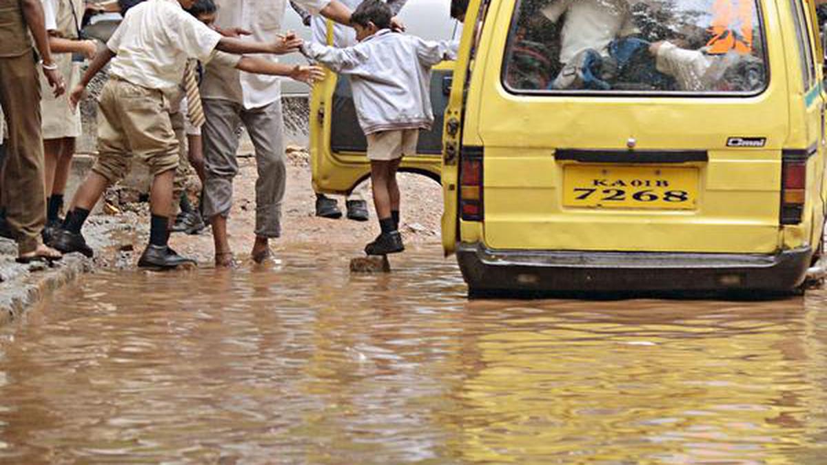 Bengaluru weather: Students arrive late to schools and colleges, many miss classes due to incessant rains