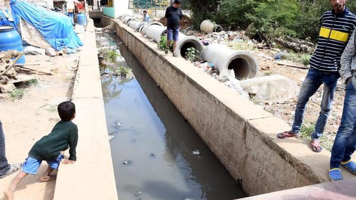 2yearold drowns in storm water drain The Hindu